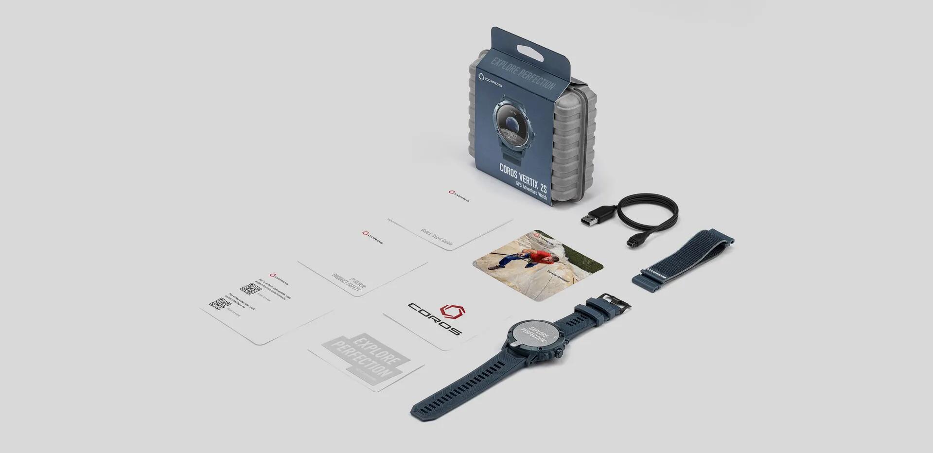 Coros - Vertix 2S - ceas multisport GPS Adventure Watch - Moon